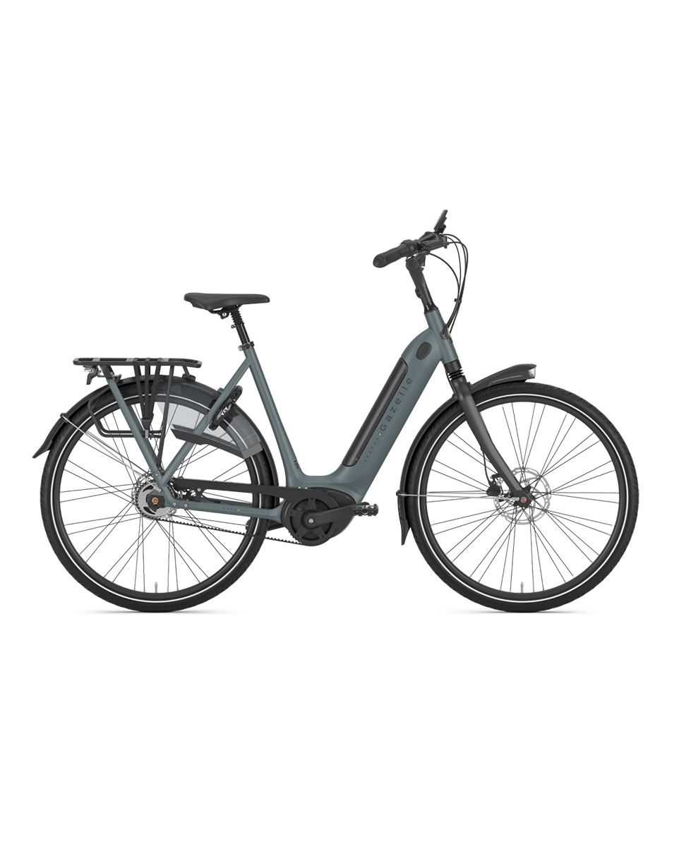 Vélo électrique urbain/trekking Unisexe GRENOBLE C5 HMB Bleu