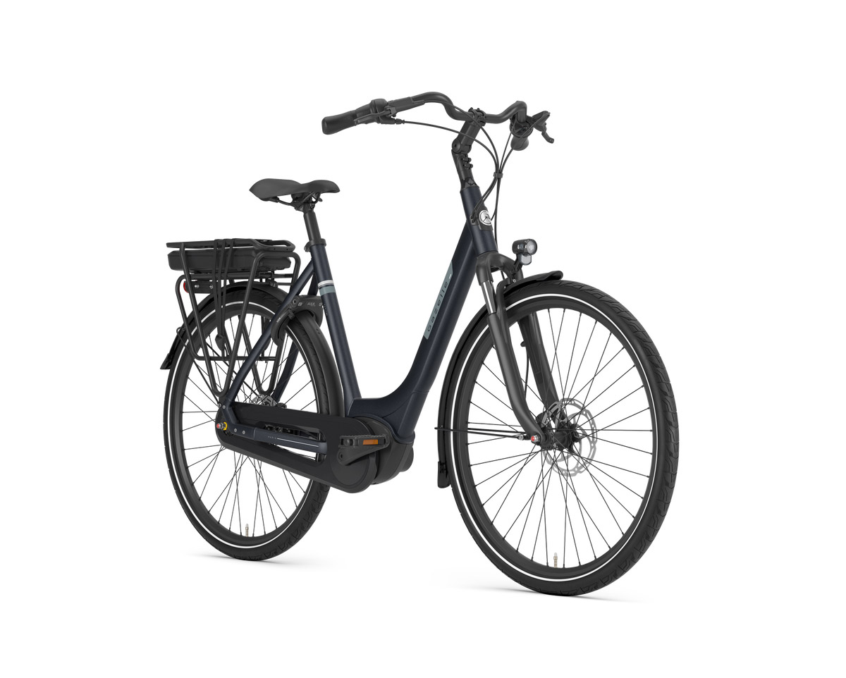 Vélo électrique urbain Femme PARIS C7 HMB M 500WH Bleu Graphite