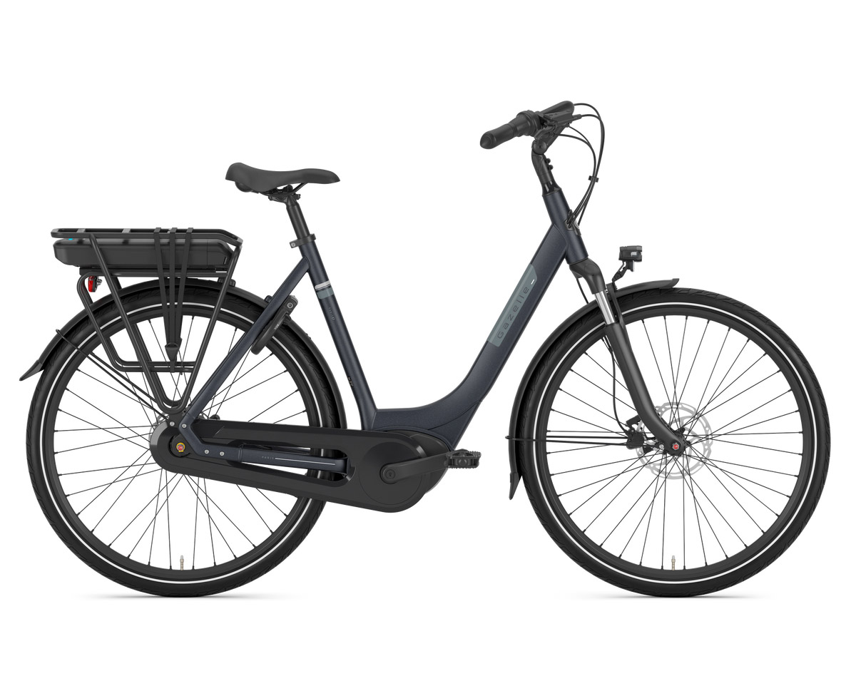 Vélo électrique urbain Femme PARIS C7 HMB M 500WH Bleu Graphite